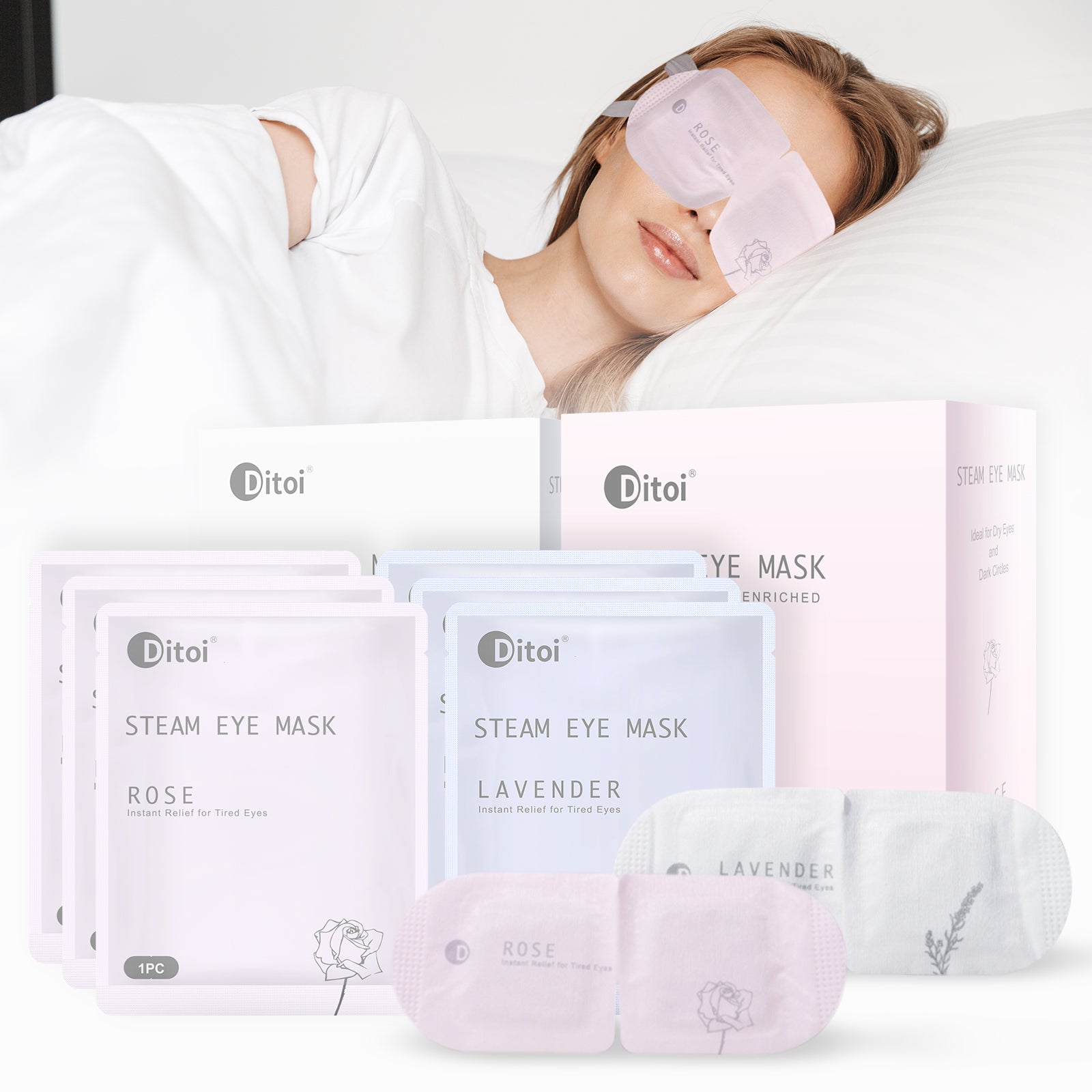 Ditoi Hyaluronic Acid Steam Eye Mask