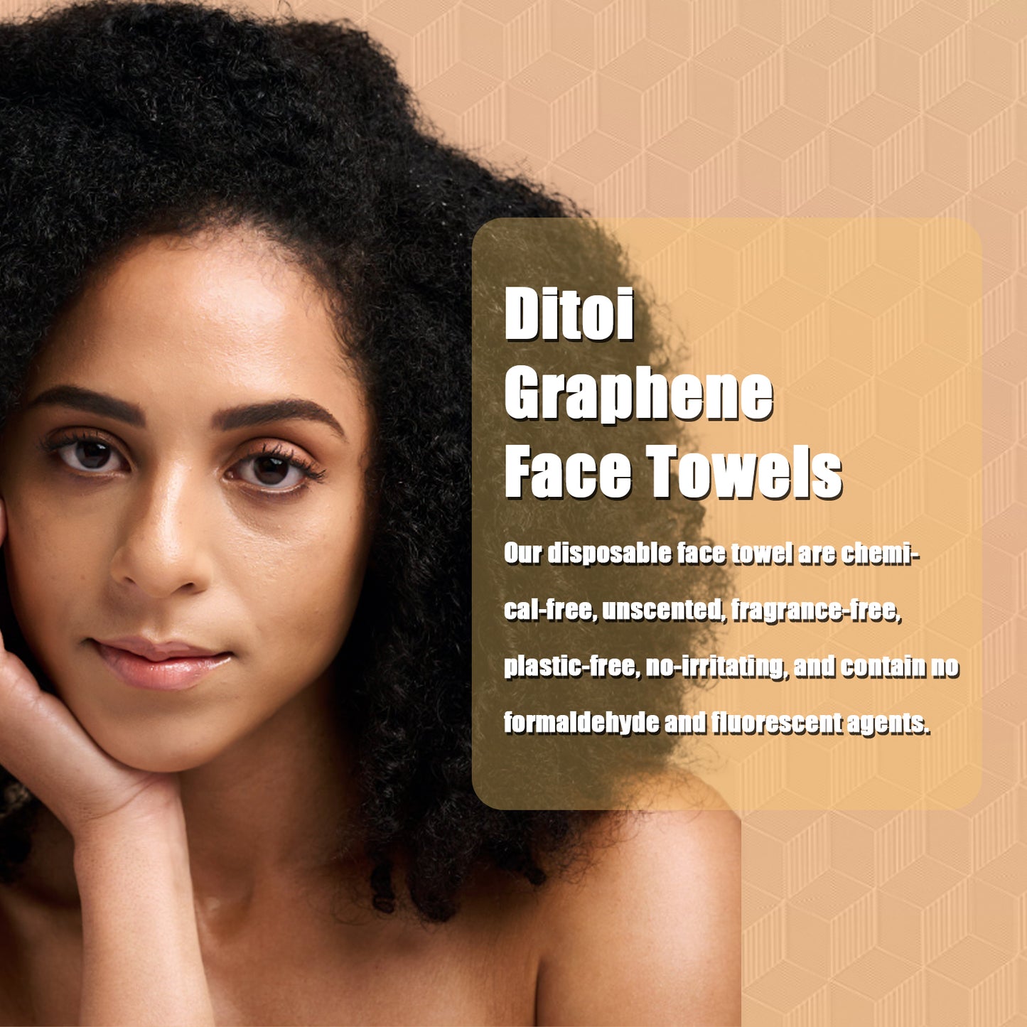 Ditoi Graphene Face Towels For Oily, Acne, Pimple Skin, Heavy Makeup